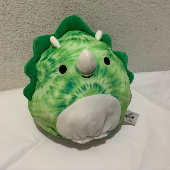 2-in-1 Flipamallows Rocio & Evelina the Green Triceratops & Teal-Green - Picture 7 of 10